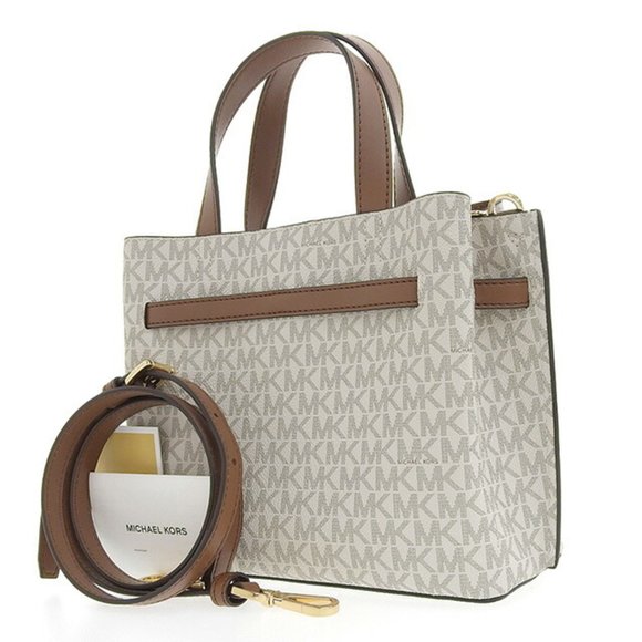 MICHAEL KORS bag Lady's handbag 2way shoulder brown white - Picture 2 of 9